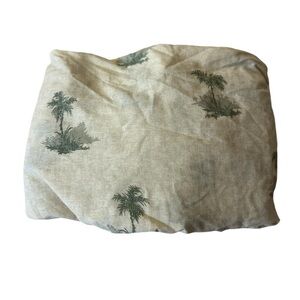 Vintage Westpoint Stevens Full Palm Tree Fitted Sheet